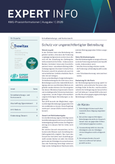 EXPERT INFO 1/2026